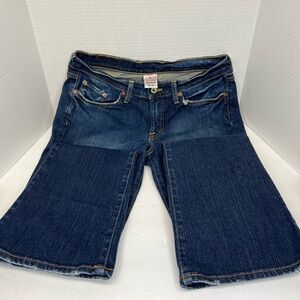 Lucky Brand Sweet N’ Low Long Length Hipster Wash Denim Jeans Sz 6/28 NWOT.